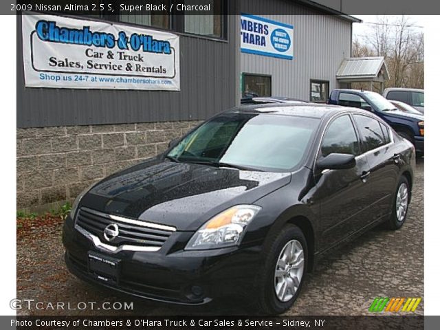 2009 Nissan Altima 2.5 S in Super Black