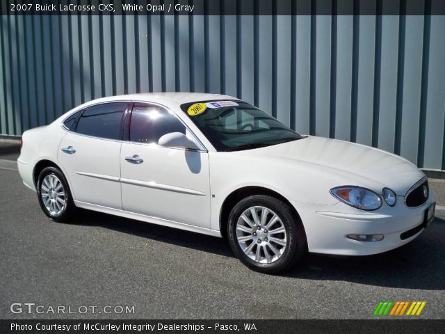 2007 Buick LaCrosse CXS in White Opal