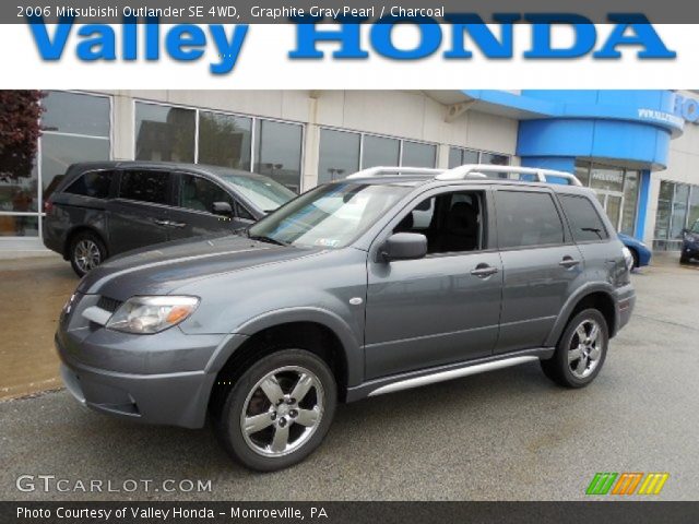 2006 Mitsubishi Outlander SE 4WD in Graphite Gray Pearl