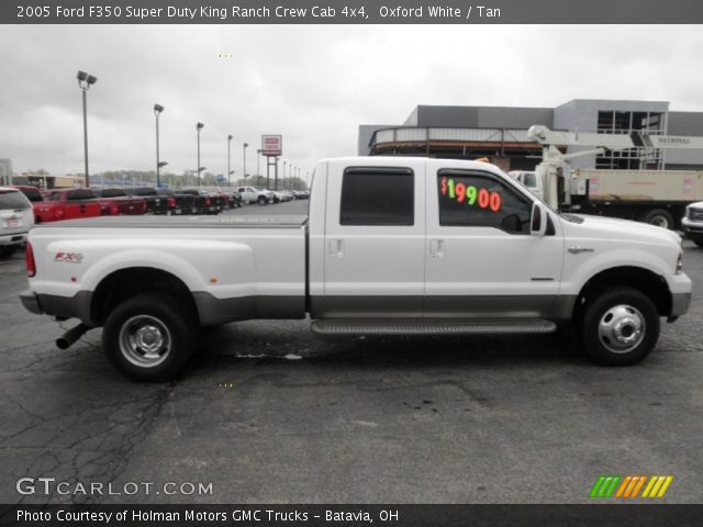 2005 Ford F350 Super Duty King Ranch Crew Cab 4x4 in Oxford White