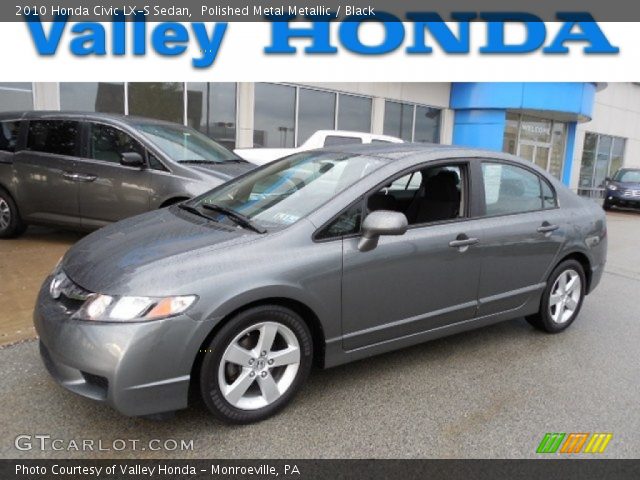 2010 Honda Civic LX-S Sedan in Polished Metal Metallic