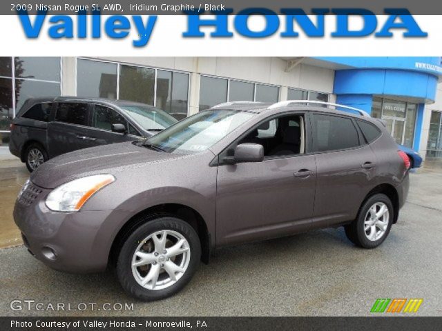 2009 Nissan Rogue SL AWD in Iridium Graphite