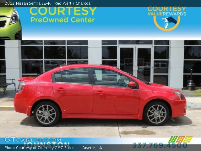 2012 Nissan Sentra SE-R in Red Alert