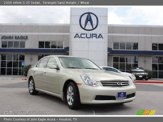 2006 Infiniti G 35 Sedan in Serengeti Sand Metallic