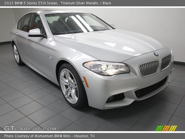 2013 BMW 5 Series 550i Sedan in Titanium Silver Metallic