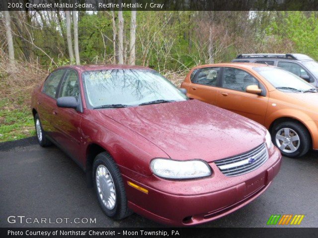 2002 Chevrolet Malibu Sedan in Redfire Metallic