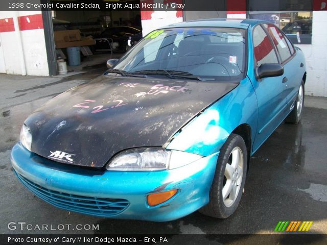 1998 Chevrolet Cavalier Sedan in Bright Aqua Metallic