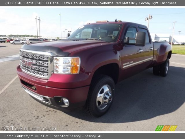 2013 GMC Sierra 3500HD Denali Crew Cab 4x4 Dually in Sonoma Red Metallic