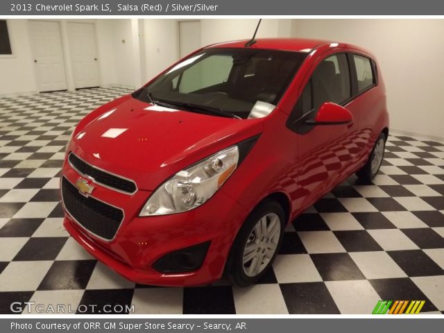 2013 Chevrolet Spark LS in Salsa (Red)