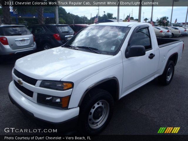 2011 Chevrolet Colorado Work Truck Regular Cab in Summit White