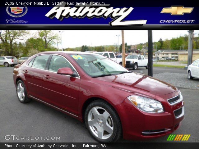 2009 Chevrolet Malibu LT Sedan in Red Jewel