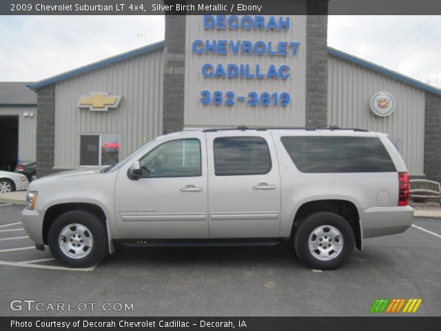 2009 Chevrolet Suburban LT 4x4 in Silver Birch Metallic