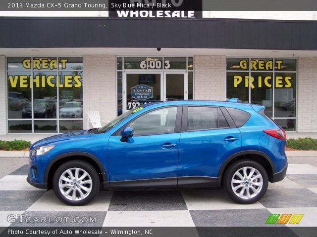 2013 Mazda CX-5 Grand Touring in Sky Blue Mica