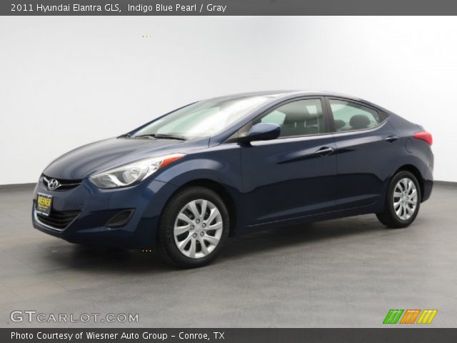 2011 Hyundai Elantra GLS in Indigo Blue Pearl
