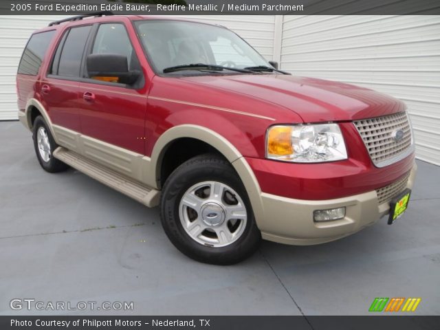 2005 Ford Expedition Eddie Bauer in Redfire Metallic