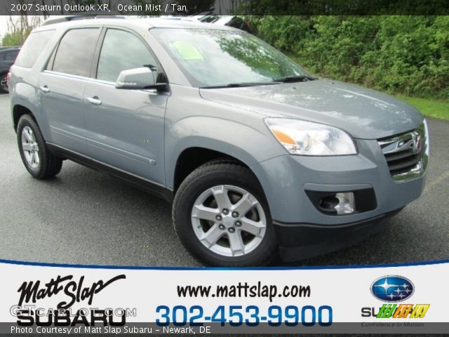 2007 Saturn Outlook XR in Ocean Mist