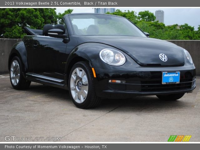 2013 Volkswagen Beetle 2.5L Convertible in Black