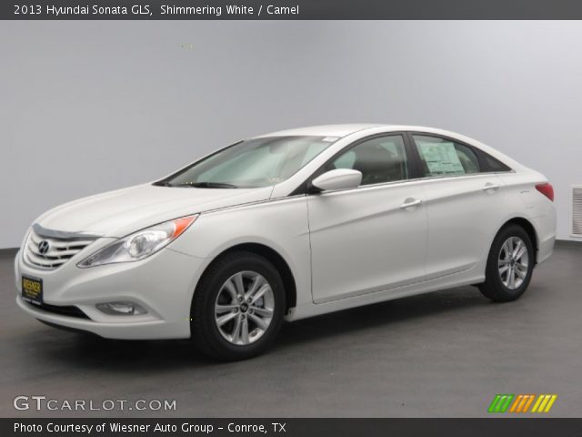 2013 Hyundai Sonata GLS in Shimmering White