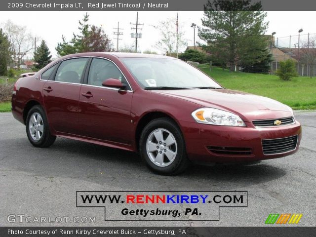 2009 Chevrolet Impala LT in Red Jewel Tintcoat