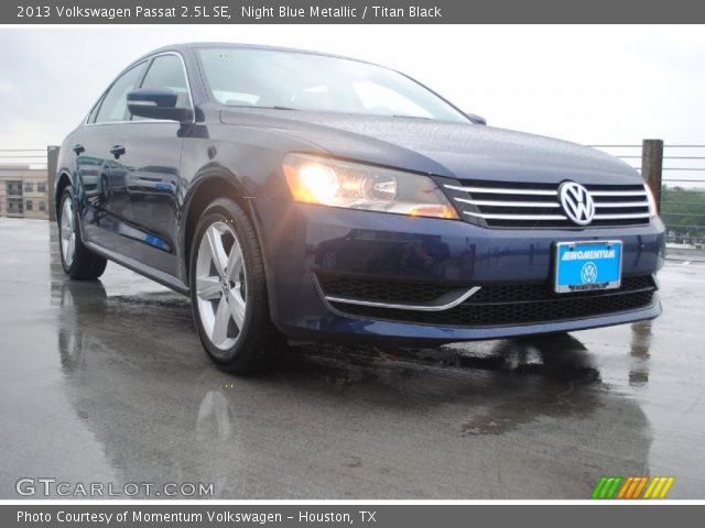 2013 Volkswagen Passat 2.5L SE in Night Blue Metallic