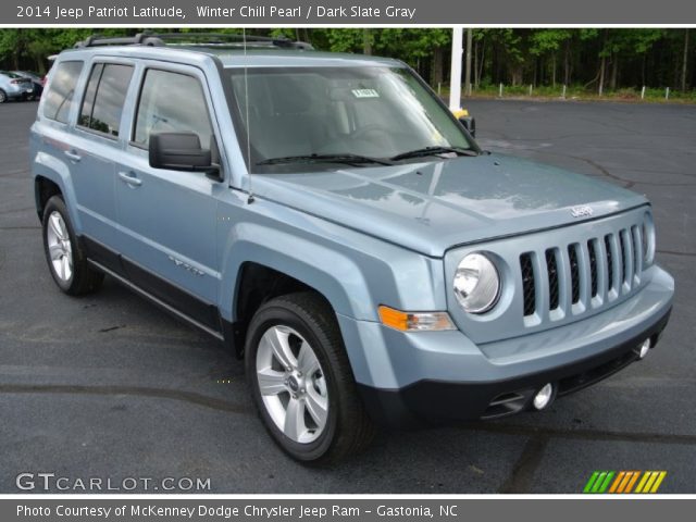 2014 Jeep Patriot Latitude in Winter Chill Pearl