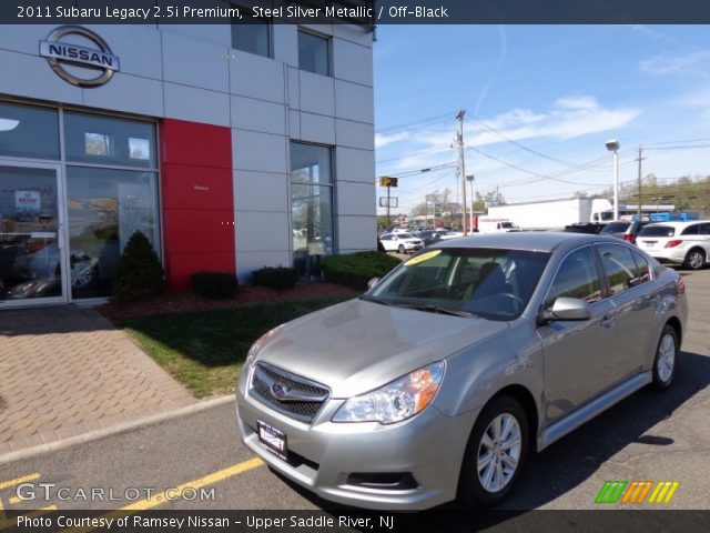 2011 Subaru Legacy 2.5i Premium in Steel Silver Metallic