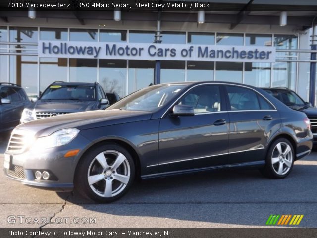 2010 Mercedes-Benz E 350 4Matic Sedan in Steel Grey Metallic