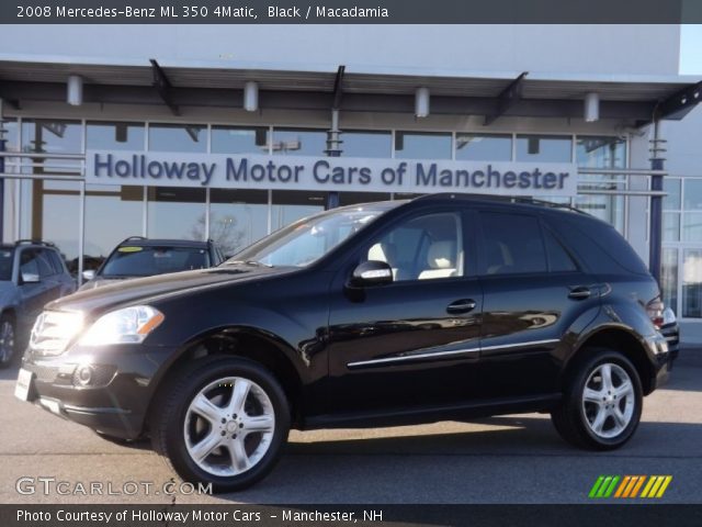 2008 Mercedes-Benz ML 350 4Matic in Black