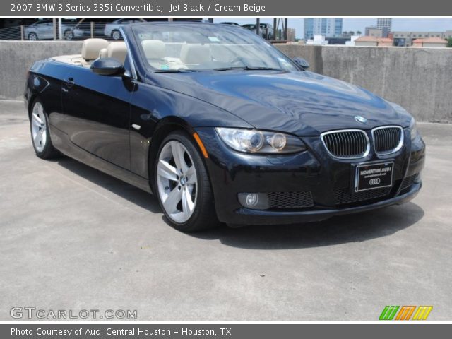 2007 BMW 3 Series 335i Convertible in Jet Black