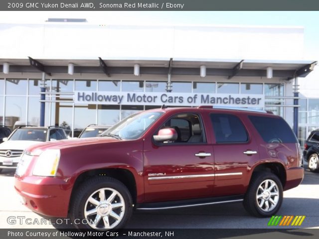 2009 GMC Yukon Denali AWD in Sonoma Red Metallic