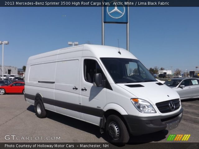 2013 Mercedes-Benz Sprinter 3500 High Roof Cargo Van in Arctic White