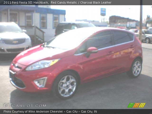 2011 Ford Fiesta SES Hatchback in Red Candy Metallic