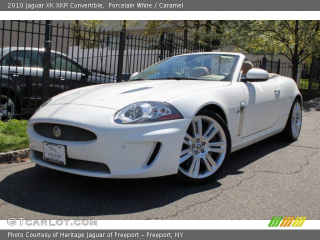 2010 Jaguar XK XKR Convertible in Porcelain White