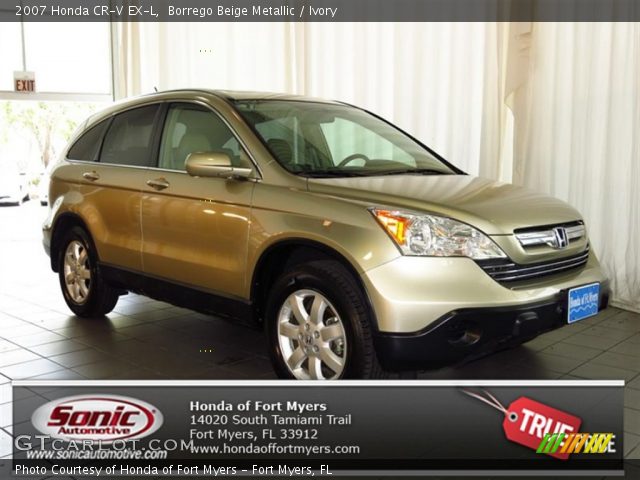 2007 Honda CR-V EX-L in Borrego Beige Metallic