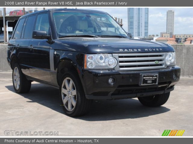 2008 Land Rover Range Rover V8 HSE in Java Black Pearlescent