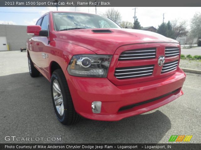 2013 Ram 1500 Sport Crew Cab 4x4 in Flame Red