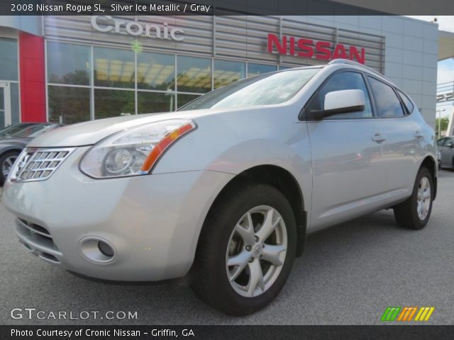 2008 Nissan Rogue SL in Silver Ice Metallic