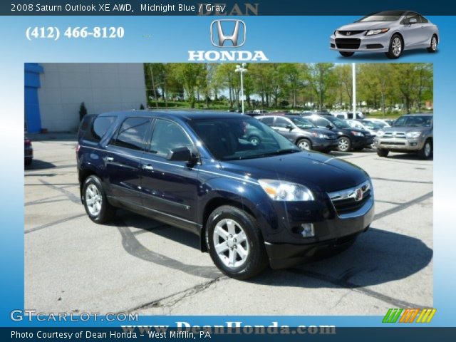2008 Saturn Outlook XE AWD in Midnight Blue