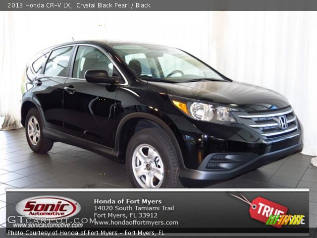 2013 Honda CR-V LX in Crystal Black Pearl