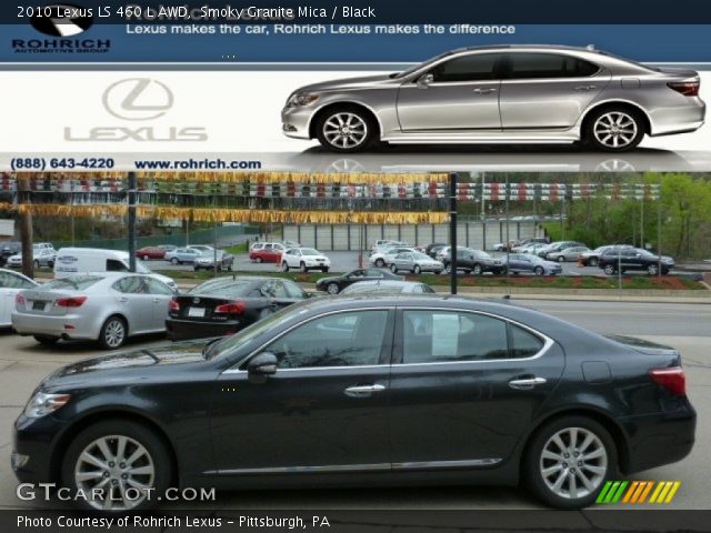 2010 Lexus LS 460 L AWD in Smoky Granite Mica