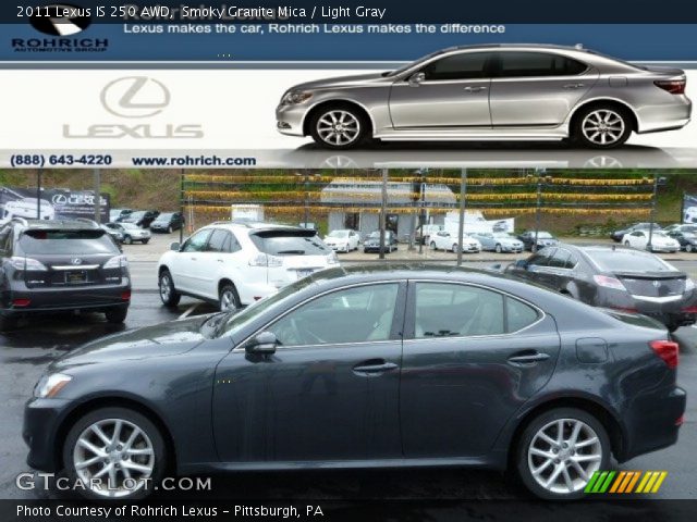 2011 Lexus IS 250 AWD in Smoky Granite Mica