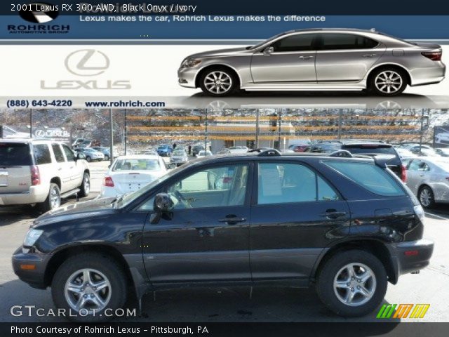 2001 Lexus RX 300 AWD in Black Onyx