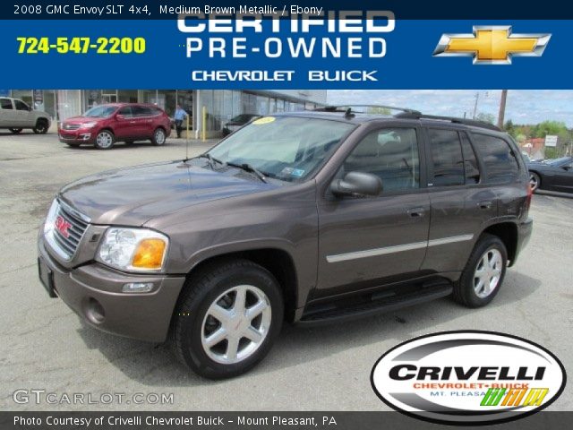 2008 GMC Envoy SLT 4x4 in Medium Brown Metallic