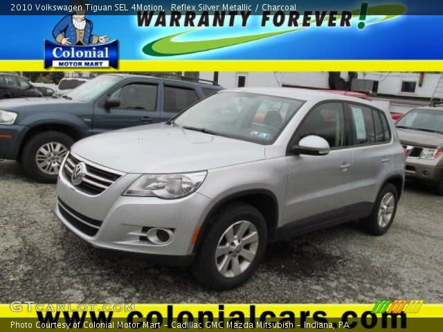 2010 Volkswagen Tiguan SEL 4Motion in Reflex Silver Metallic