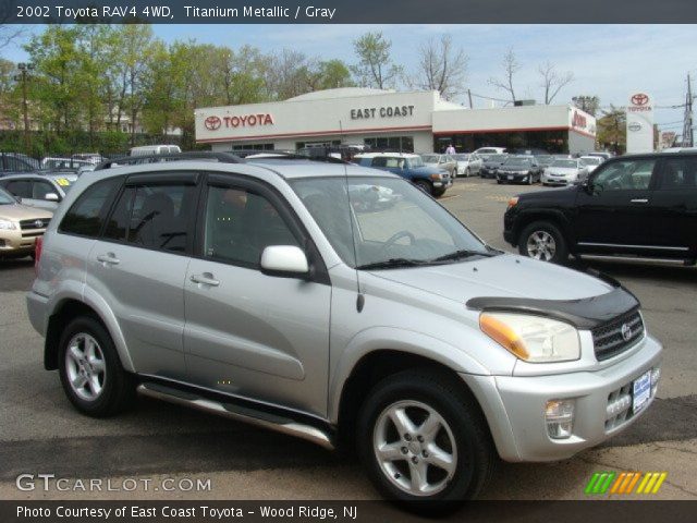 2002 Toyota RAV4 4WD in Titanium Metallic