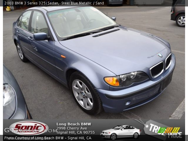 2003 BMW 3 Series 325i Sedan in Steel Blue Metallic