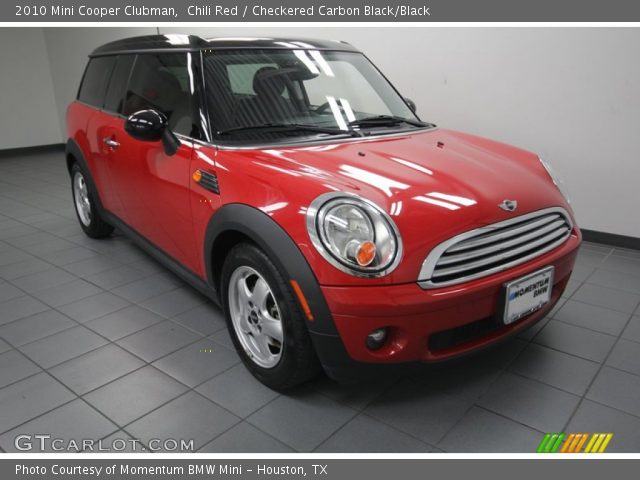 2010 Mini Cooper Clubman in Chili Red