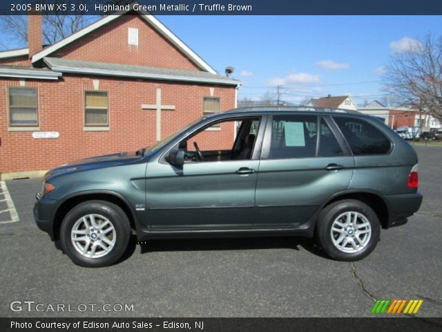 2005 BMW X5 3.0i in Highland Green Metallic