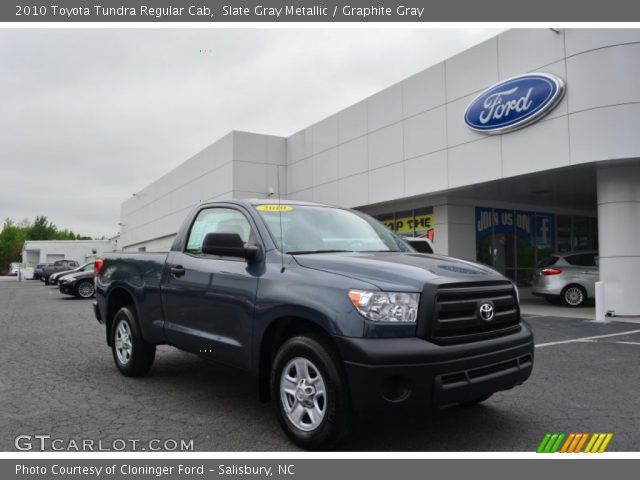 2010 Toyota Tundra Regular Cab in Slate Gray Metallic