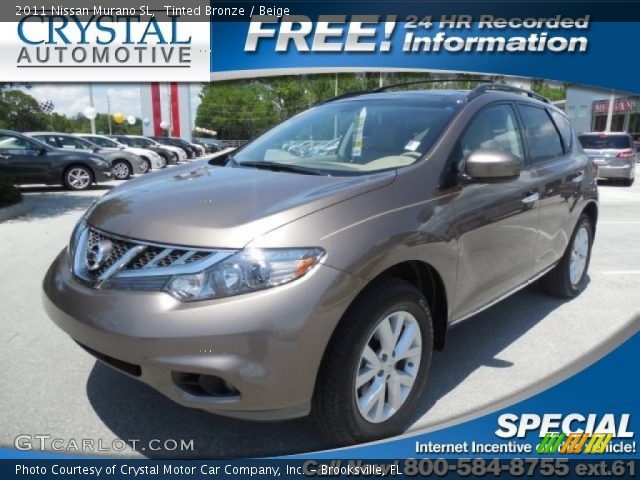 2011 Nissan murano tinted bronze #10